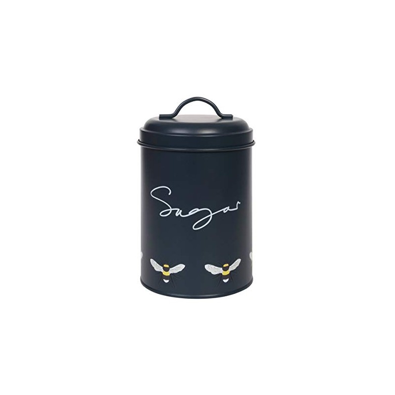 Sophie Allport - Bees Sugar Canister, Storage Tin, Galvanised Steel,