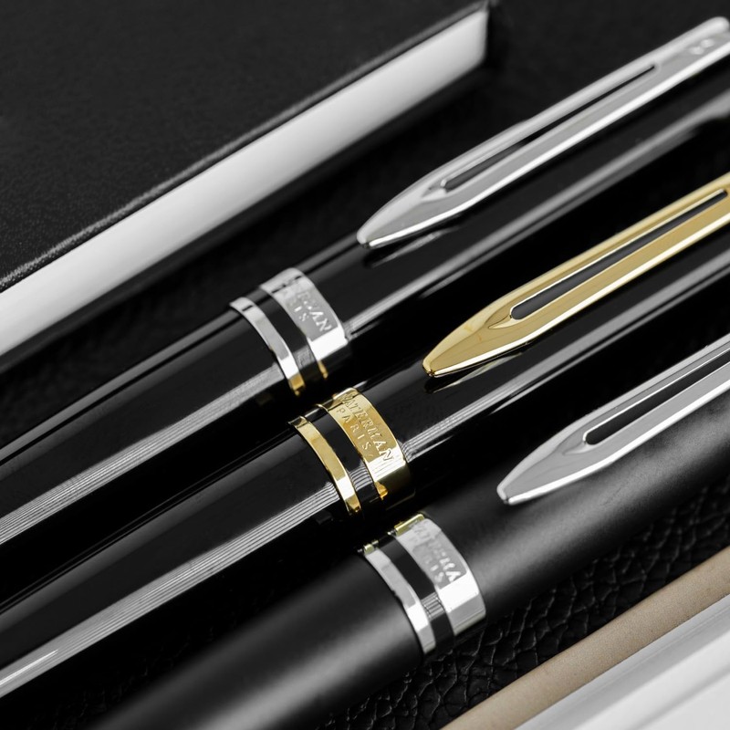 WATERMAN Expert Essential CT S0952270 Ballpoint Pen, Oil-based, Deep Brown