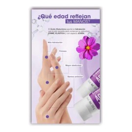 Crema Para Manos Con Ácido Hialurónico Natural Skin 120g Suave