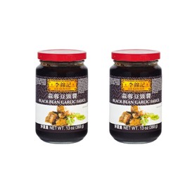 Lee Kum Kee Black Bean Garlic Sauce (13 oz - 2 Pack), Aromatic & Savory - Perfect for Marinades, Braising, Dipping Sauces, Stir-Frying and Steaming Meats or Ribs, Vegetables, and Seafood