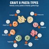 VEVOR Electric Pasta Maker, 150W Automatic Noodle Maker Machine with