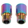 2Pcs/set Mountain Bike Pedal Extenders Chrome Molybdenum Steel Bicycle Pedal