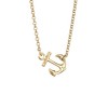 Elli Necklace Women Anchor Pendant Maritime in 925 Sterling Silver