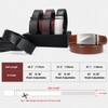 BELTROAD Ratchet Belts for Men- 2-Pack Men‘s Ratchet Adjustable Click