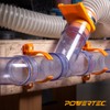 POWERTEC 70342-P2 Open Style Hangers for 2-1/2" Dust Collection Pipe