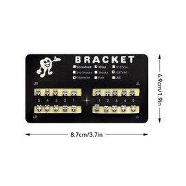 SEAVERRS 200pcs/Pack Mini dental brackets mini roth brackets roth 022 slot bondable,10 pieces per pack 20 pieces per pack. (10 pcs)