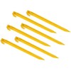 Coleman 1337387 ABS Tent Pegs, Yellow, 300mm, Pack of 6