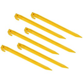 Coleman 1337387 ABS Tent Pegs, Yellow, 300mm, Pack of 6