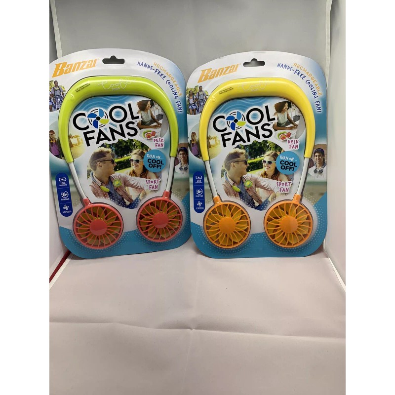 Banzai Cool Fans Portable Hanging Neck USB Rechargeable Personal. Pick
