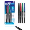 EXPO Wet Erase Markers, Semi-Permanent Markers, Assorted, Ultra Fine Point,