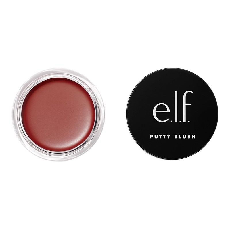 e.l.f. Putty Blush, Creamy Ultra Pigmented Formula, Infused with Argan
