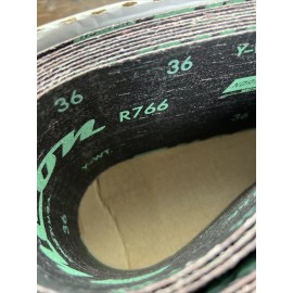 Norton Case of 10 Norton R766 Narrow Coated Abrasive Sanding Belt s 4” x 79” P 36 p36