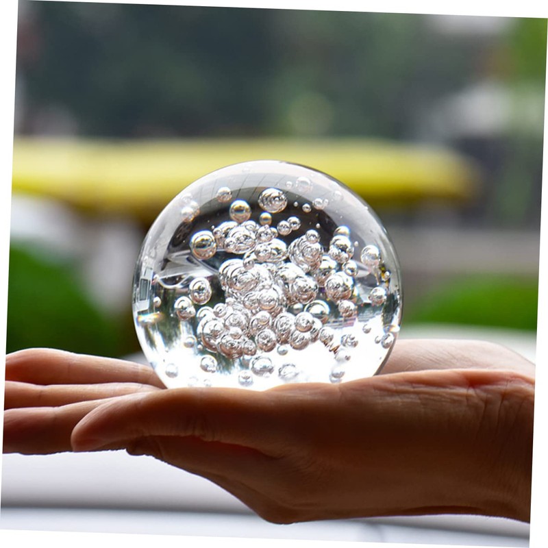 Ciieeo 1pc Bubble Crystal Ball Artistic Home Decor Unique Present
