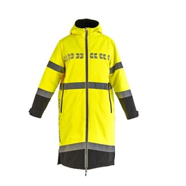 Aubrion Shires Equiflector Reflective All Weather Robe - Yellow Large, Yellow