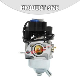 laffoonparts 16100-ZL0-D62 Carburetor with Gaskets Air Filter Spark Plug Fuel Line, Replacement for Predator 3500 Watts Inverter Generator 63584, Replaces 16100-ZL0-D65