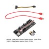 PCIE Riser 1x to 16x Adapter 10 Capacitor Riser Adapter