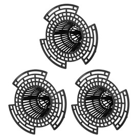 Safety 3 Mountain Shaped Pot Bottom Net, Large, 3 Pieces, Bottom 4.3 x 2.6 inches (110 x 65 mm)