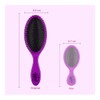 Cepillo Wet Brush Detangler original Púrpura unisex 1 pza