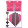 THOR-DARTS L-Style Dart Tips in Double Pack Flights (2 x