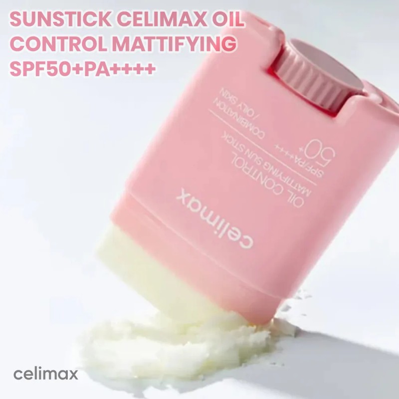 Set 3pz Celimax Sunstick Oil Control Mattifying Spf50+pa++++