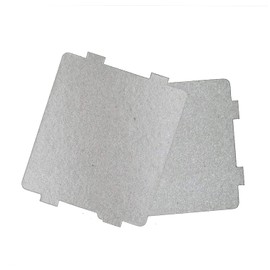 2pcs Microwave Oven Universal Mica Plates Sheets High Temperature Heat Insulation Board, Waveguide Cover fits for Galanz Midea Panasonic LG Microwave Oven(4.25 inch x 3.9 inch)