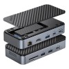 Orico Hub USB-C 10 en 1 con Carcasa SSD M.2
