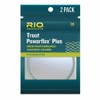 RIO Products Leaders Powerflex Plus 12' 5X Leader 2 Pack,