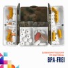 MEDca Magnetic Pill Box with 7 Compartments, Collapsible, Lightweight Pill