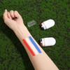 2pcs Patriotic 4th of July Face Paint, Blue White &