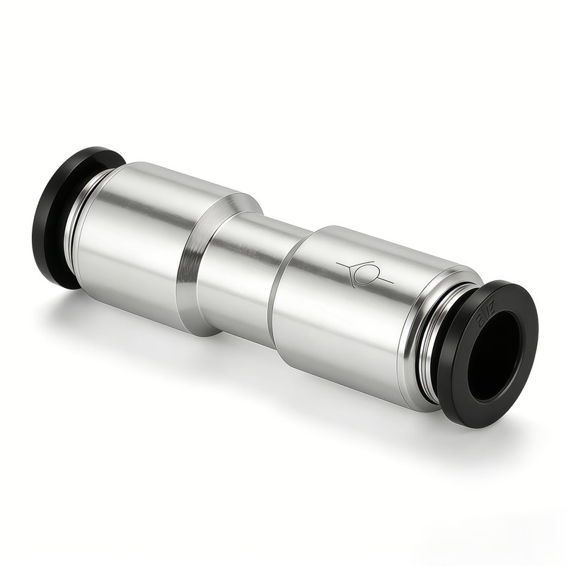 Closmos Pneumatic Push to Connect Fitting Check Valve 1/4" OD