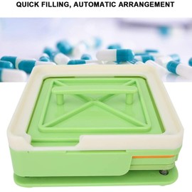 Capsule Holder Tray Filling Machine Tool for 100 Size 00 Gelatin Veggie Capsules For Vitamins, Herbs & Supplements Holes