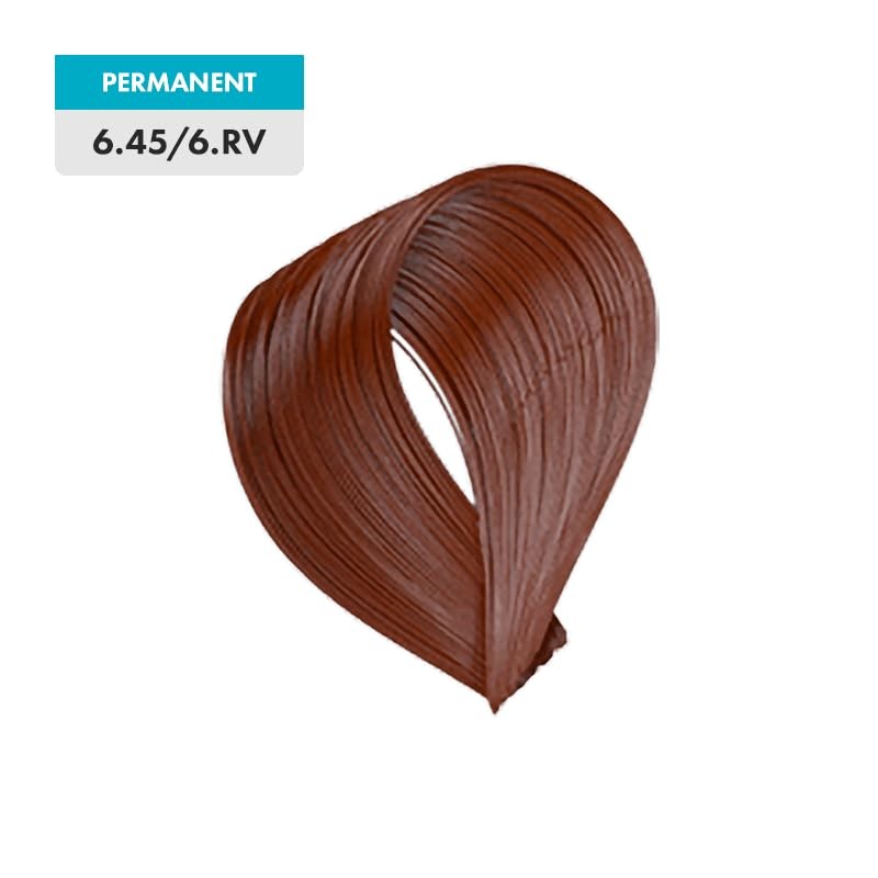 Hair Bar NYC Professional Permanents Hair Colors 6.45/6.RV Copper Mahogany