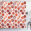 (180cm Long) - Ambesonne Christmas Shower Curtain, Cloth Fabric Bathroom