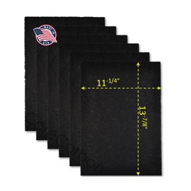 CoreCarbon 6-Pack Exact Fitment Carbon Pre-Filter Designed to Fit Honeywell Air Purifier Models HPA200, HPA200BWM, HPA201-TGT, HPA202, HA202BHD, HPA204, HPA250B