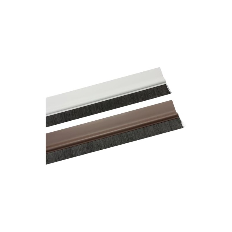 Dönges Plastic Door Broom / Floor Seal Transparent (Door Seal