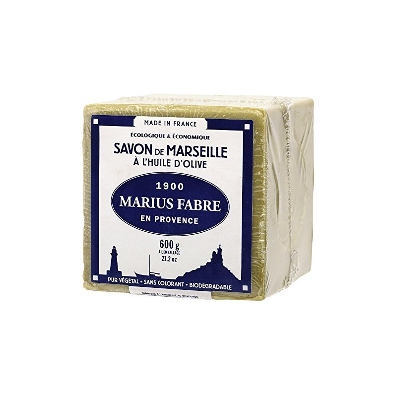 Marseiller Core Soap (Ecological and Economical), 72% Olive Oil, 600