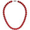 Jobo Ladies 10mm Shell Pearl Necklace 45cm, Metal, Pearl