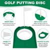 AZKEEGREY 6 Pack Golf Putting Cup and Flag, Golf Putting