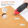 CGOLDENWALL Cordless Electric Fabric Scissors Lightweight & Portable 4V Universal