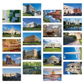 Vintage United States Washington D.C Landscape Postcards Pack 20pc/Set