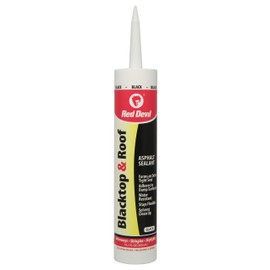 Red Devil 0636 Blacktop and Roof Repair Sealant, Pack of 1, Black