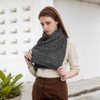 RIFWEE Warm Scarf for Women Travel Scarf with Hidden Pocket