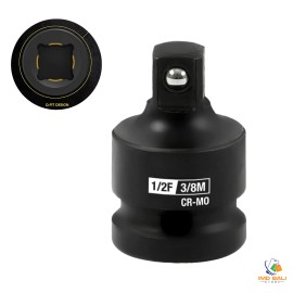 IMD BALI STORE 1/2 Female to 3/8 Male Impact Socket Adapter and Reducer Cr-Mo