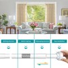 YNL Tension Shower Curtain Rod 34-96 Inches（2.8-8ft) Adjustable Spring Shower