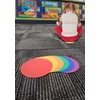 Teacher Created Resources Spot On Colorful Circles Carpet Markers 4-inch