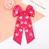 Valentine’s Day Hair Bows for Women Conversation Heart Hair Bow