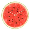 Watermelon Pattern Acrylic Office Home Room Wall Hanging Round Clock
