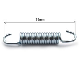 Easyboost Exhaust Springs for Scooter Moto 50cc 125cc Moped AM6 Derbi Cross Quad 103 51 Rieju (55 mm)