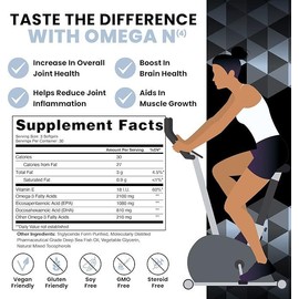 High Performance Nutrition (90 Softgels) HPN N(4) Icelandic Omega-3 Fish Oil, 3,000 mg DHA & EPA