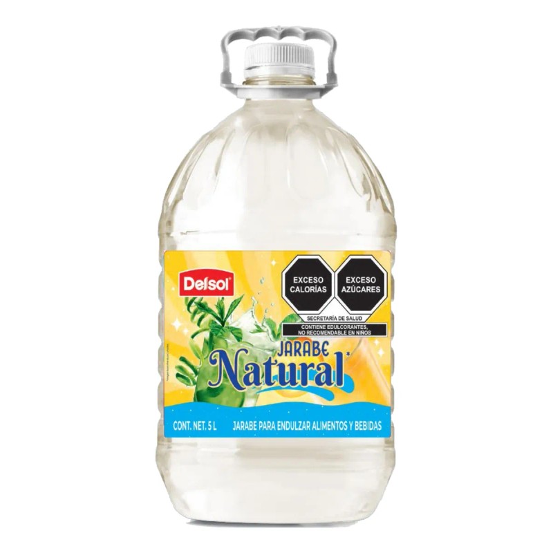 Jarabe Endulzante Natural Del Sol 4 Piezas 5 L Para